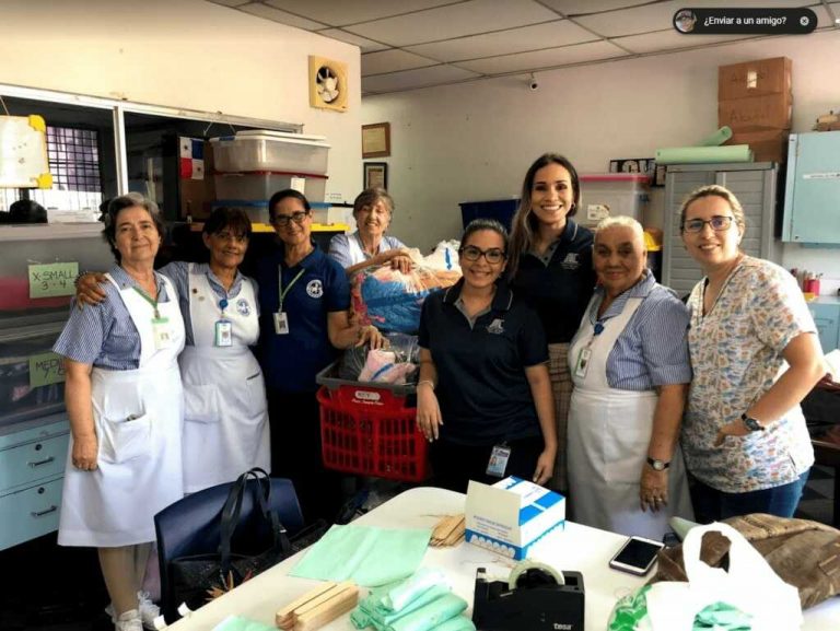 Clothing donation - “Hospital del Niño” Volunteer Ladies, Panama 2018 - OMC Group CSR