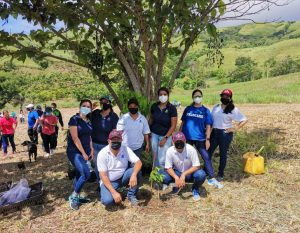 Siembra de Arboles apoyando al programa “Alianza por el Millon de Hectareas Reforestadas” – May 2021