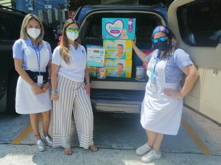 200 “love boxes” to children hospitalized in a Panama Children’s hospital. – August 2021